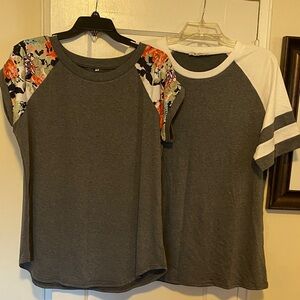 🎀 5/$20 🎀 NWOT short sleeve tops from Amazon size XL